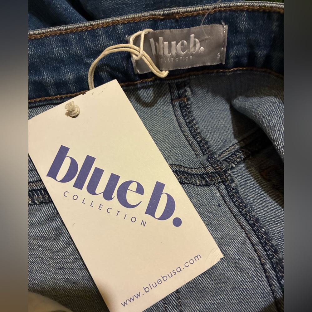 Blue B Rhinestone Fringe Jeans - Picture 13 of 13